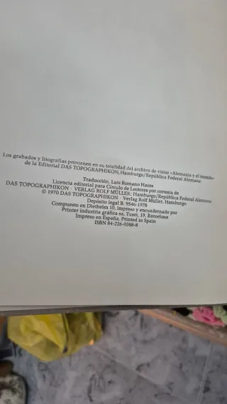 Libro pintoresca vieja Europa