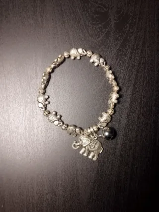 Lote pulseras elásticas con elefante