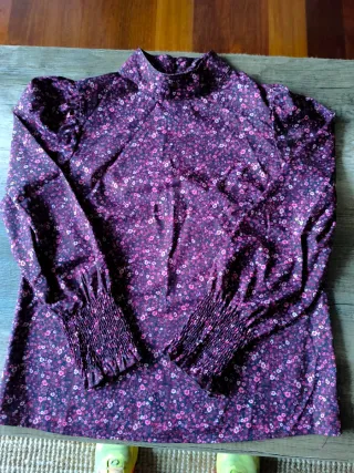 Blusa floral Shein Talla S