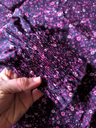 Blusa floral Shein Talla S