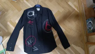 Camisa Desigual Negra Talla M