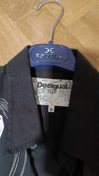 Camisa Desigual Negra Talla M