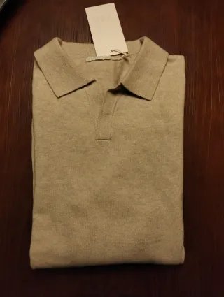 Jersey suéter Zara Hombre Talla L Beige