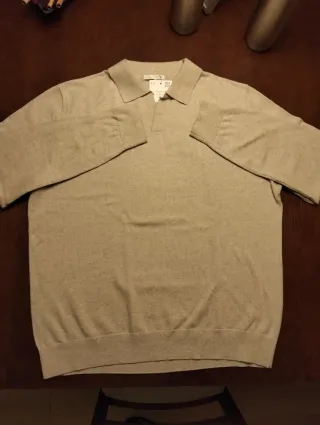 Jersey suéter Zara Hombre Talla L Beige