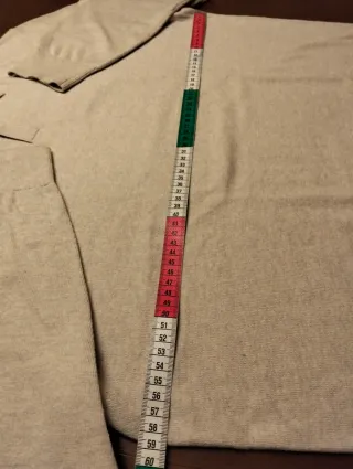 Jersey suéter Zara Hombre Talla L Beige