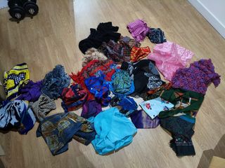 Lote 70 pañuelos variados sin marca