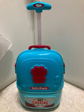 Cocinita de juguete portátil