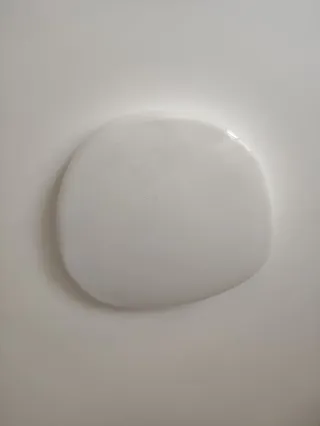 Plafón de techo blanco