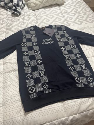 Sudadera Louis Vuitton Negra liquidación