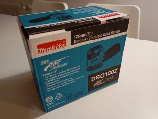 Lijadora Orbital Makita DBO180Z 18V nueva!