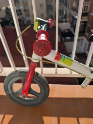 Bicicleta infantil sin pedales