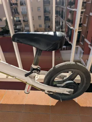 Bicicleta infantil sin pedales
