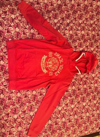 Felpa rossa con stampa tigre Gaudi