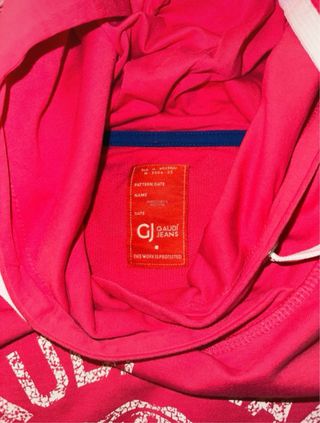 Felpa rossa con stampa tigre Gaudi