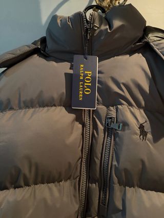 Abrigo Ralph Lauren Gris