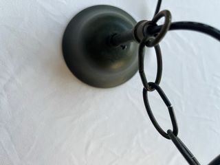 Lampada Veneziana Vetro Soffiato Arancio