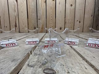 PACK 6 SOPORTES TRANSPARENTES