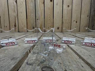 PACK 6 SOPORTES TRANSPARENTES