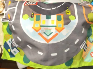 Alfombra de juegos carretera con coches