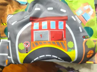 Alfombra de juegos carretera con coches