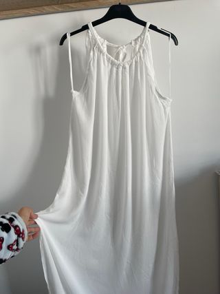 Vestido largo blanco sin estrenar