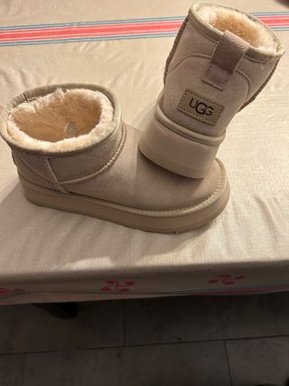 Botas UGG Ultra Mini Beige Talla 38