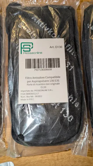 3 Filtri Antiodore Compatibili Vorwerk Folletto