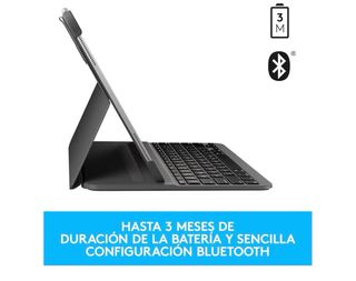 Logitech Slim Folio Pro iPad Pro 12.9 Gris