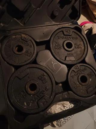 Discos de pesas Domyos