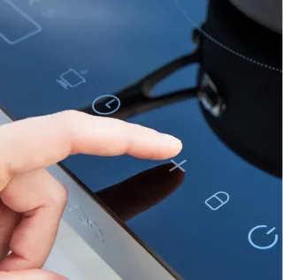 Placa de inducción doble programable nueva