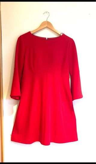 Vestido Rojo Fórmula Joven Talla M