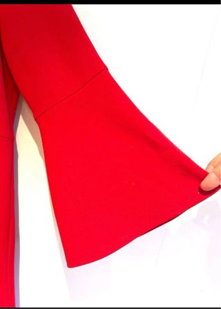 Vestido Rojo Fórmula Joven Talla M