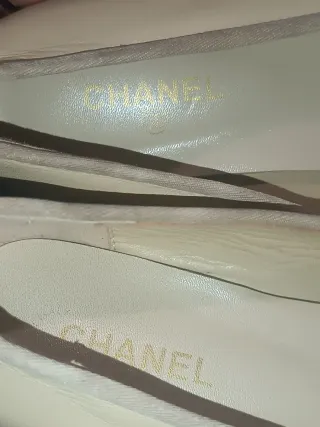 Ballerine Chanel Beige e Nero