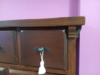 Aparador madera maciza cuidado