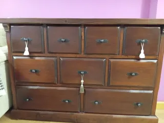 Aparador madera maciza cuidado