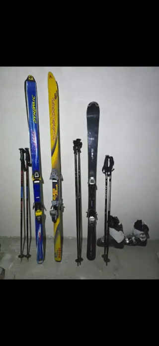 Pack Esquí: Esquís, Bastones y Botas