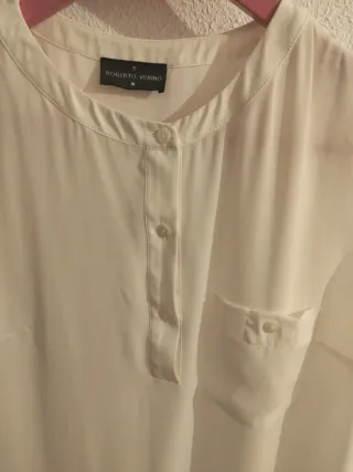 Blusa Verano Roberto Verino Blanca