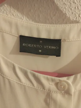 Blusa Verano Roberto Verino Blanca