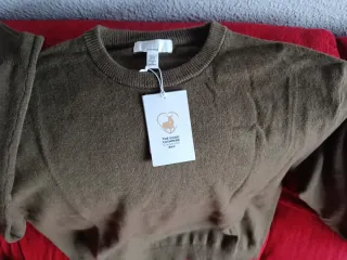 Jersey H&M Cachemira 100% Marrón