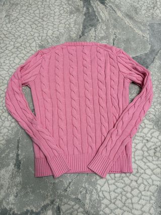 Malha Polo Ralph Lauren Rosa Tamanho S