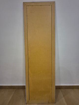 Espejo alto de cuerpo entero con marco efecto made