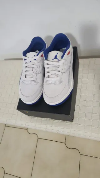 Jordan Flight Court GS - EU 39 - Bianco/Blu