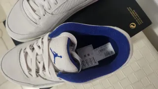 Jordan Flight Court GS - EU 39 - Bianco/Blu