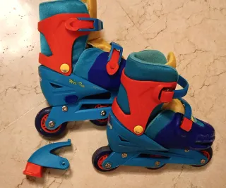 Patines Ruedas Niños Talla 31-34 Ajustables Molto
