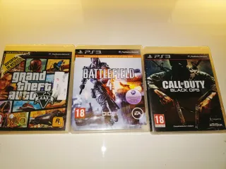 Giochi PS3: Grand Theft Auto V, Battlefield 4, Cal