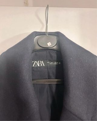 Abrigo Zara Azul Marino