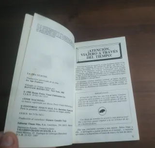 Lote Librojuegos La Máquina del Tiempo