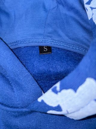 Sudadera Denim Tears Azul Estampada