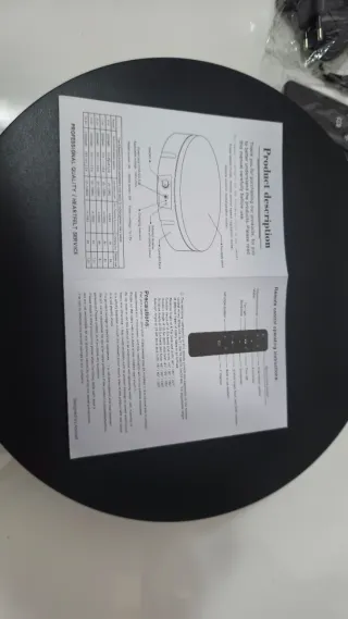 Plato Giratorio de Exhibición Electrico