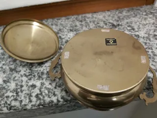 Contenitore Ottone Vintage